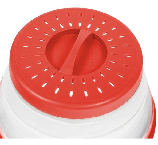 Tapa Microondas 27cm Plegable Anti Salpicadura - Norplat-7