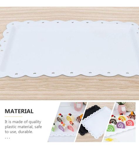 Set 2 Bandejas Rectangular Norplat Ideal Para Brazo De Reina-5