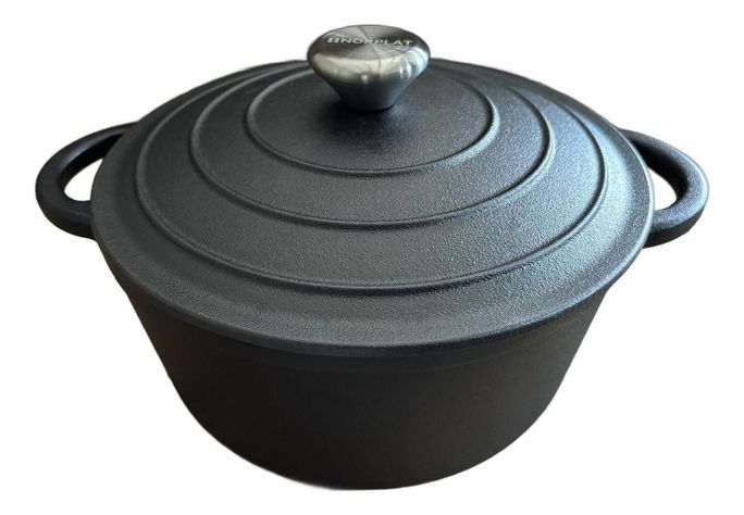 Olla De Hierro Fundido 24 Cm 3.5 Lts - Va Al Horno - Norplat-7