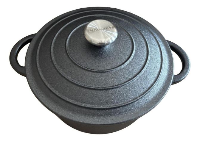 Olla De Hierro Fundido 24 Cm 3.5 Lts - Va Al Horno - Norplat-8