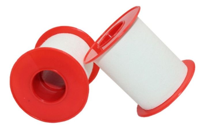 12 Cinta Tape Rigido Adhesivo Kinesiologica 2.5cm 5m Norplat-3