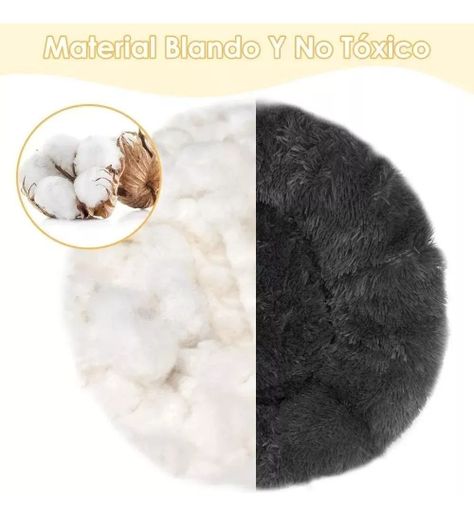 Cama Antiestrés Peluda Para Perros Y Gatos 70cm L Originales - Norplat-6