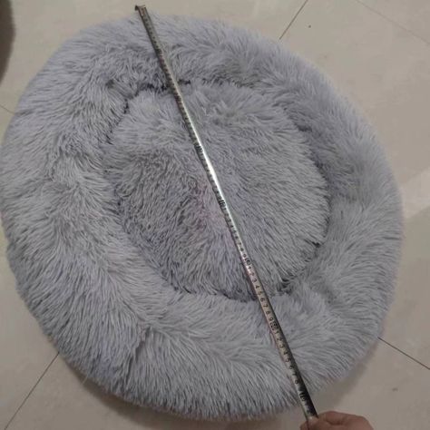 Cama Antiestrés Peluda Para Perros Y Gatos 70cm L Originales - Norplat-7
