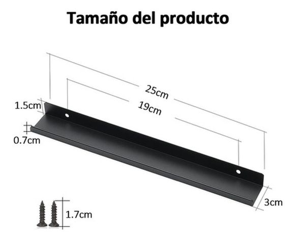 10 Tiradores Para Muebles Cocina Tornillos Manillas Norplat-1