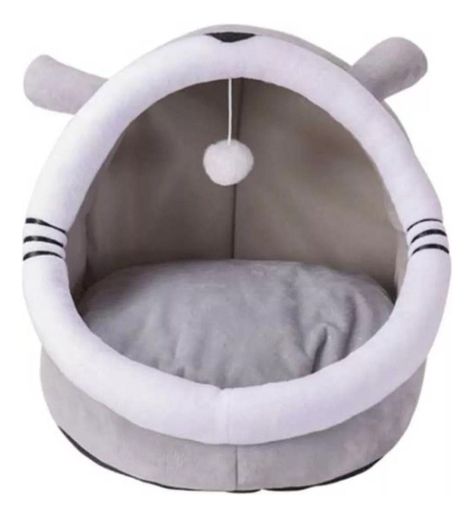 Casa Cama Plush Iglú Nido Mascota Perro Gatos - Norplat-0