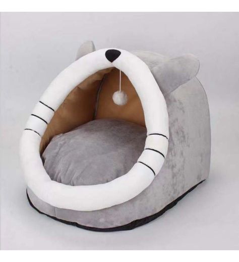 Casa Cama Plush Iglú Nido Mascota Perro Gatos - Norplat-2