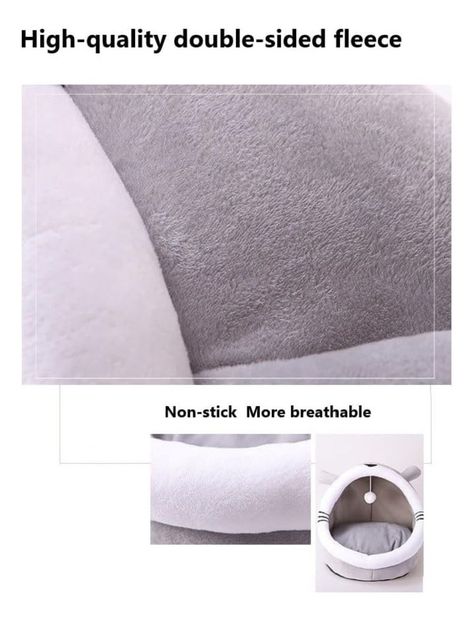 Casa Cama Plush Iglú Nido Mascota Perro Gatos - Norplat-5