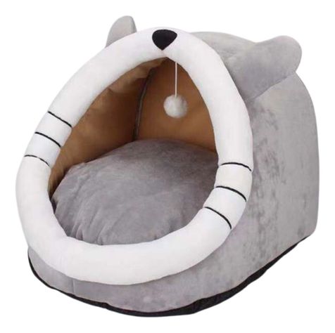 Casa Cama Plush Iglú Nido Mascota Perro Gatos - Norplat-6