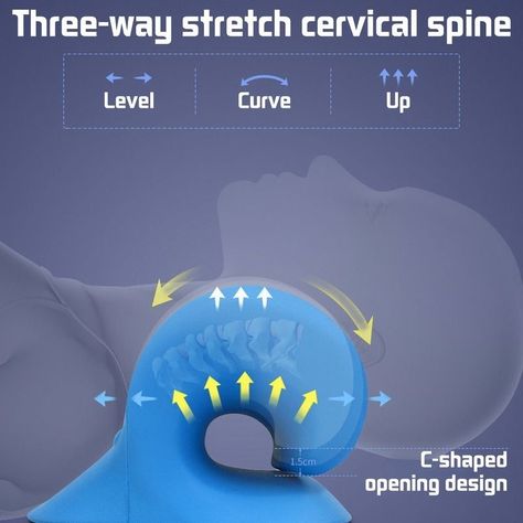 Almohada Terapéutica De Tracción Cervical Cuello - Norplat-3
