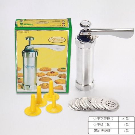 Maquina Para Hacer Galletas O Rellenar Churros Biscuit Maker - Norplat-5