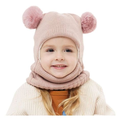 Gorro Con Cuello Bebés 6m A 2 Años Invierno Abrigado Norplat-3