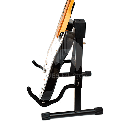 Soporte plegable para guitarra negro MACROTEL-1