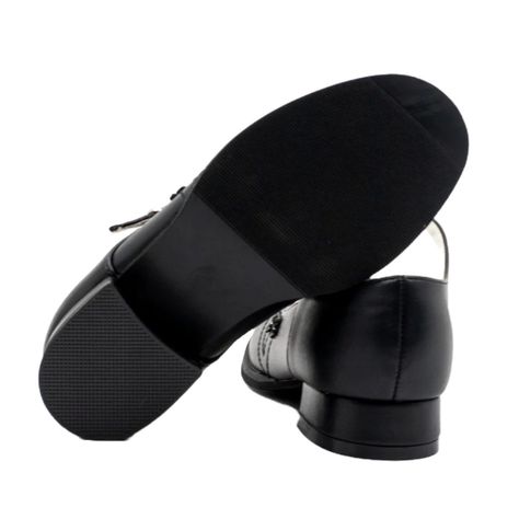 ZAPATOS ALQUIMIA DE CUECA NEGRO 2077-2