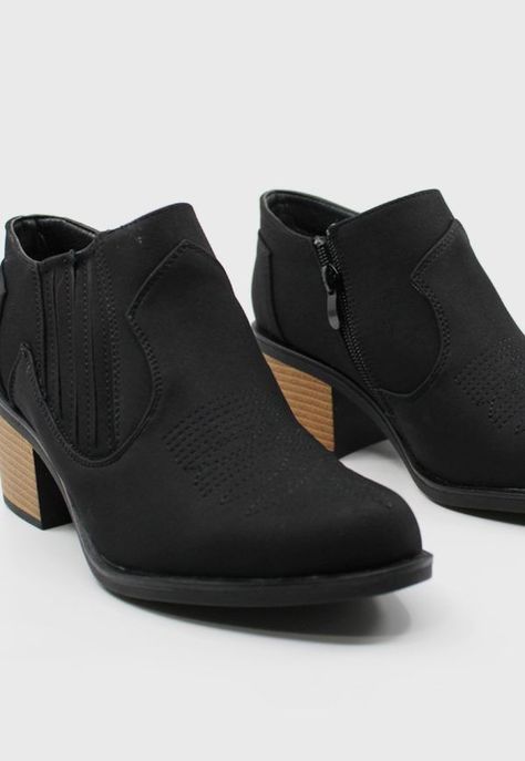 BOTIN STYLO CARLOTA BLACK ST2128BK-3