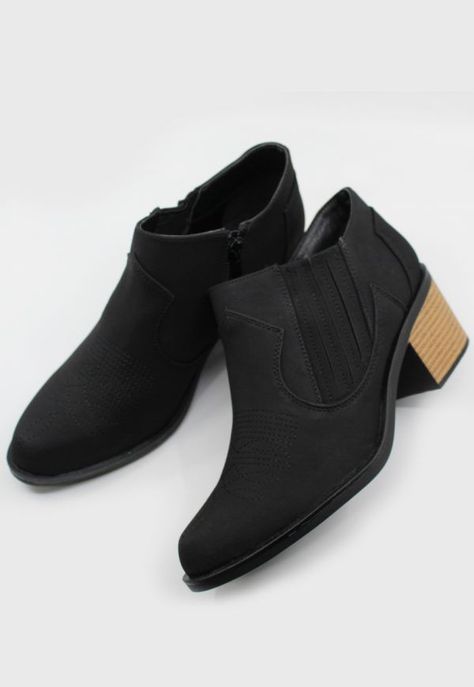 BOTIN STYLO CARLOTA BLACK ST2128BK-4