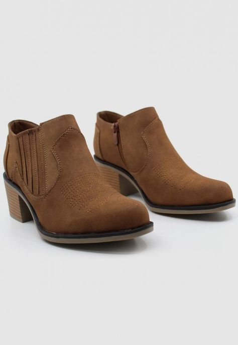 Botín Stylo Carlota Mujer Camel ST2128CM-1