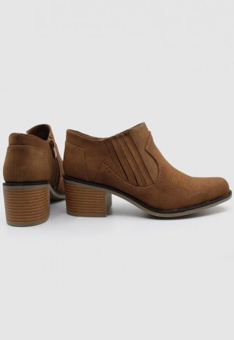 Botín Stylo Carlota Mujer Camel ST2128CM-2
