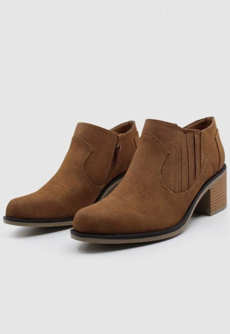 Botín Stylo Carlota Mujer Camel ST2128CM-3