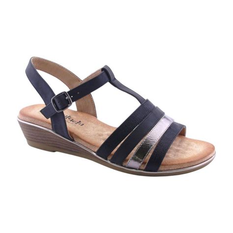 Sandalia Chalada Mujer Moda Black 35-ALBA-5-0