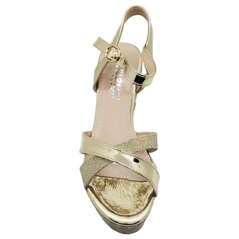 SANDALIA DE FIESTA HUALUNAOTE GOLD | R126-3