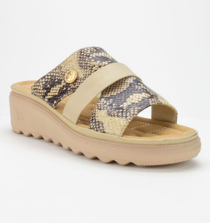 Sandalia Mujer Brown Franjas New Walk 0926-3-40-0