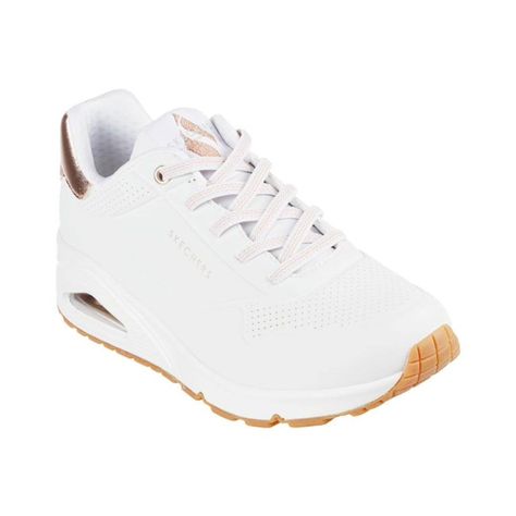 ZAPATILLAS SKECHERS UNO SHIMMER AWAY 155196-WHT-0