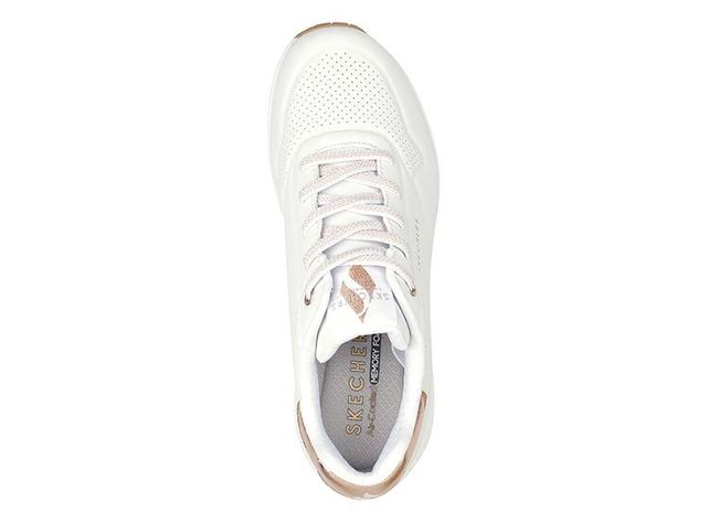 ZAPATILLAS SKECHERS UNO SHIMMER AWAY 155196-WHT-1