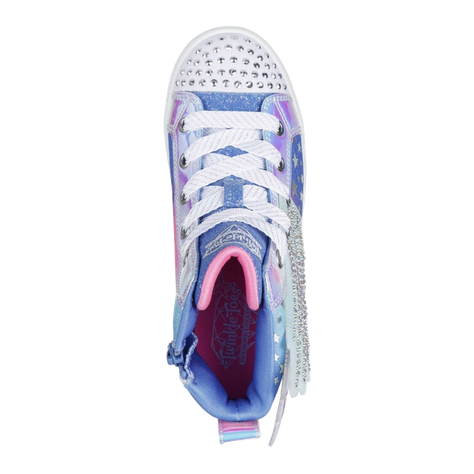 ZAPATILLAS SKECHERS TWINKLE TOES TWO-LITES 2.0 CELESTES (NI-1