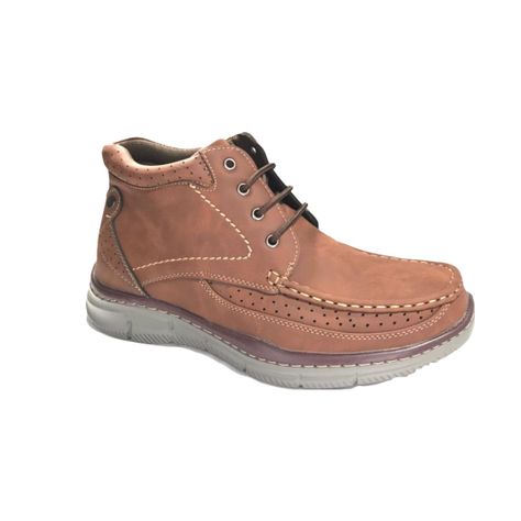 Zapato/Botín Stylo De Hombre Café Claro DY124BR-0