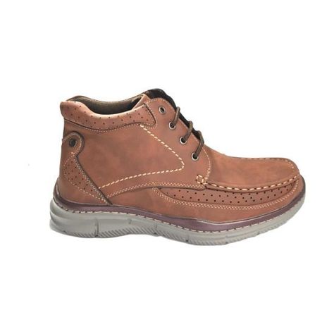 Zapato/Botín Stylo De Hombre Café Claro DY124BR-1