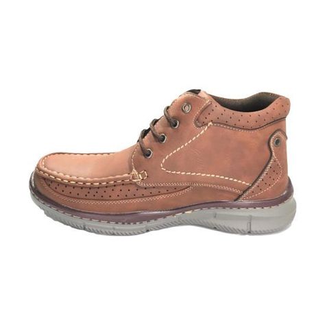 Zapato/Botín Stylo De Hombre Café Claro DY124BR-2
