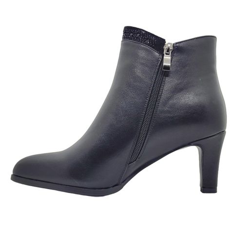 BOTINES BONNY FRANCO NEGRO 275-0970-1
