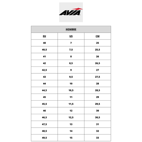 Zapatilla Avia Báltico M 050315-4-4