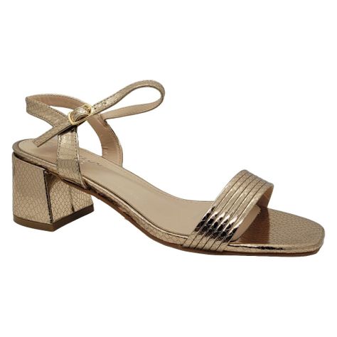SANDALIAS DE FIESTA HUALUNAOTE CHAMPAGNE | T2112-2
