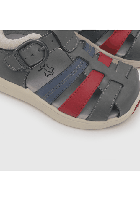 SANDALIAS COLLOKY CERRADA GRIS | 337701-2
