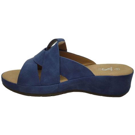 Sandalia Stylo Azul Marino Mujer ST2310-1