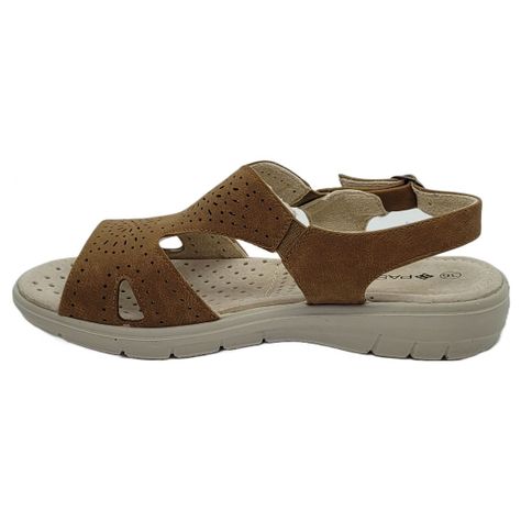SANDALIA PASSER CARAMELO MUJER 220-16-1