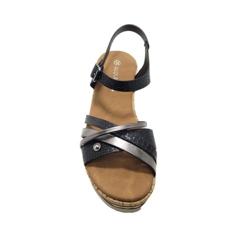SANDALIAS DE FIESTA ALQUIMIA NEGRO 3519-2