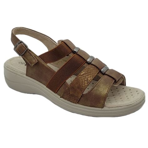 SANDALIA PASSER CARAMELO MUJER 2590-16-0