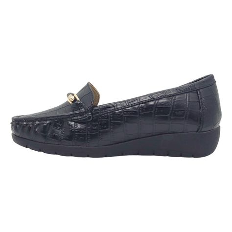 MOCASINES HUALUNAOTE BLACK | H-116-1