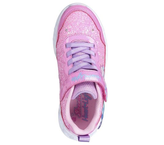 Zapatillas Skechers Infinite Heart Lights Fresh Love Niñas 303752L-PKLP-2