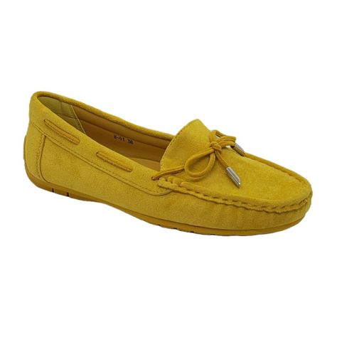 MOCASINES HUALUNAOUTE MUJER AMARILLO H-91-0