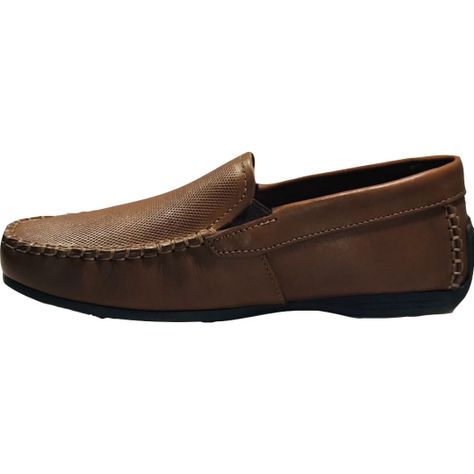 Mocasín de Cuero Pegada 140763-05-2