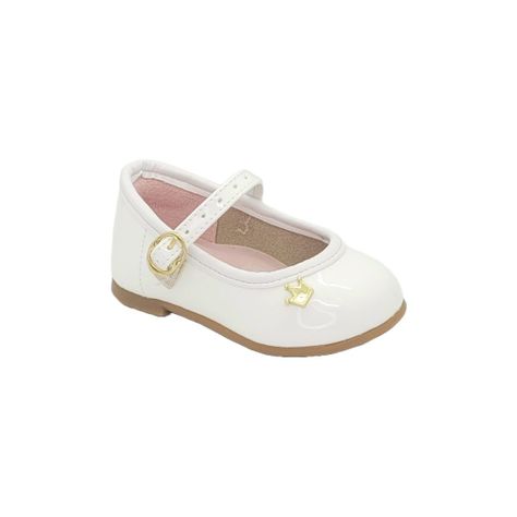 Sandalia Molekinha White Bebe 2106.1041.13488.16072-0