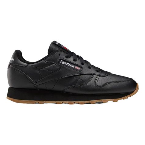 ZAPATILLAS REEBOK CLASSICS CLASSIC LEATHER JUVENIL [NEGRA] -0