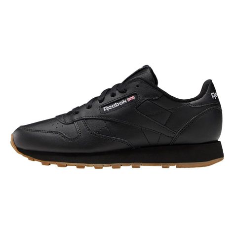 ZAPATILLAS REEBOK CLASSICS CLASSIC LEATHER JUVENIL [NEGRA] -1