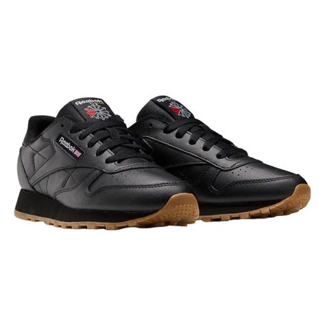 ZAPATILLAS REEBOK CLASSICS CLASSIC LEATHER JUVENIL [NEGRA] -2
