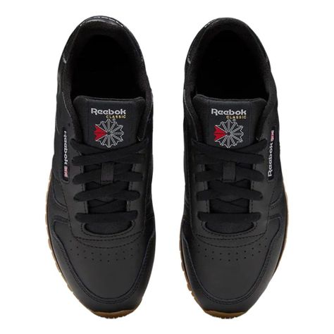 ZAPATILLAS REEBOK CLASSICS CLASSIC LEATHER JUVENIL [NEGRA] -3