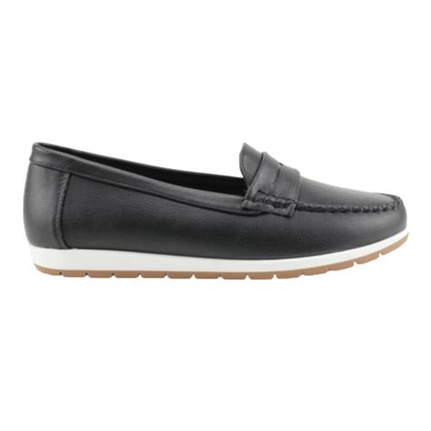 MOCASIN NEW WALK BIANCA NEGRO | FM1240-90-0