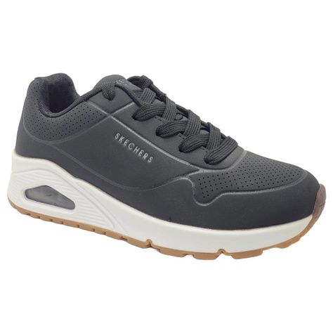 ZAPATILLAS SKECHERS STAND ON AIR NEGRO | 310024L-BLK-2